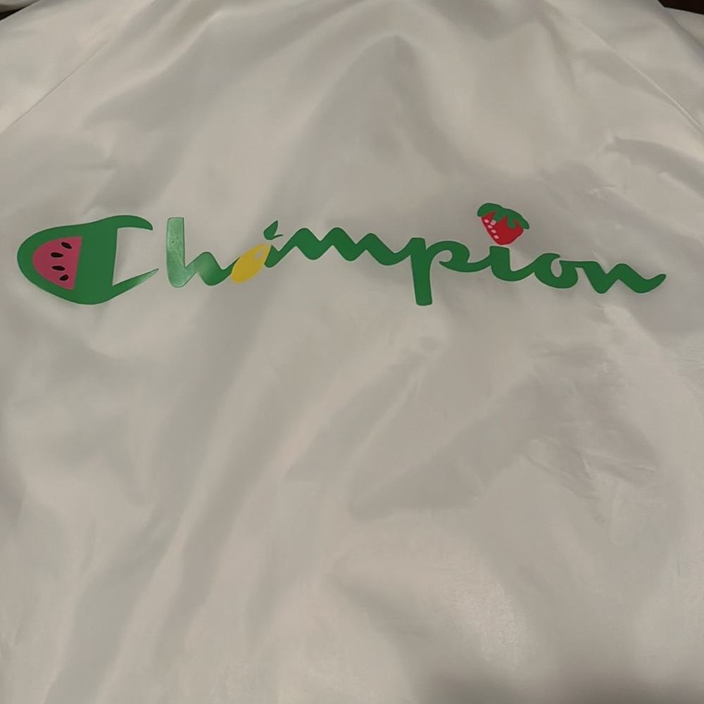 Champion Snap Down Collared Windbreaker - image 4